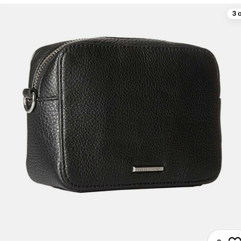 Rebecca Minkoff 3 zip black crossbody bag - Picture 3 of 5